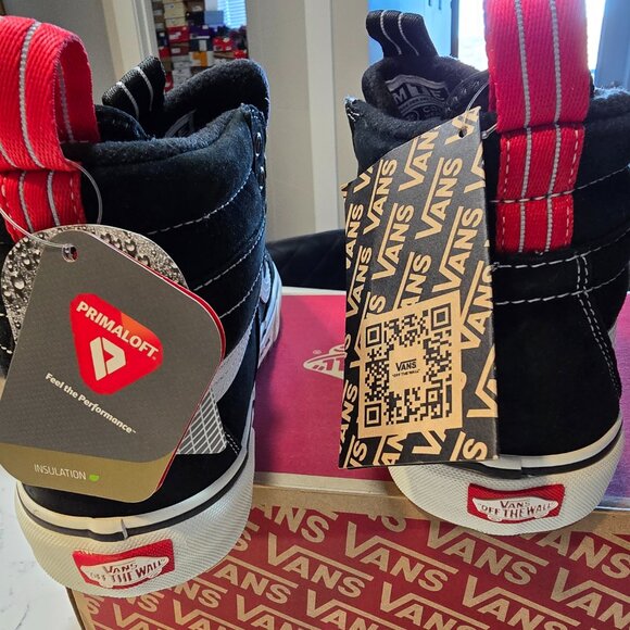 Vans Sk8-Hi Mte-2 Mens Shoes Black True White VN0007NK6BT MENS 10 NEW - Picture 3 of 11